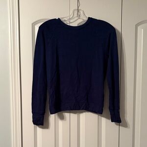 Athleta Girl Navy Pullover Sweatshirt